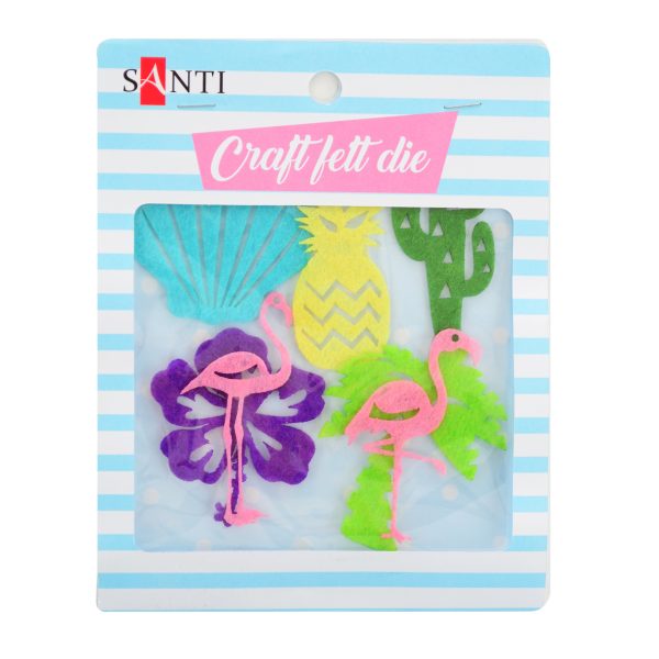 Набір фігур з фетру "Модний принт", 7 фігур. 741650