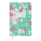 Книжка записна BLOSSOM, на гумці, А6, 80 арк., клітинка., офсет крем., тв.лам.обл., блакитна