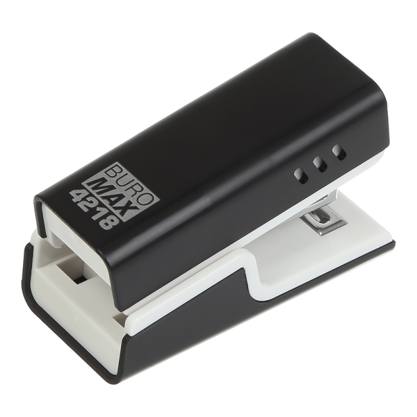 Степлер пластиковий 20арк., міні (скоби №24; 26), чорний