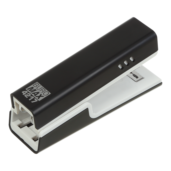 Степлер пластиковий  20арк., (скоби №24; 26), чорний