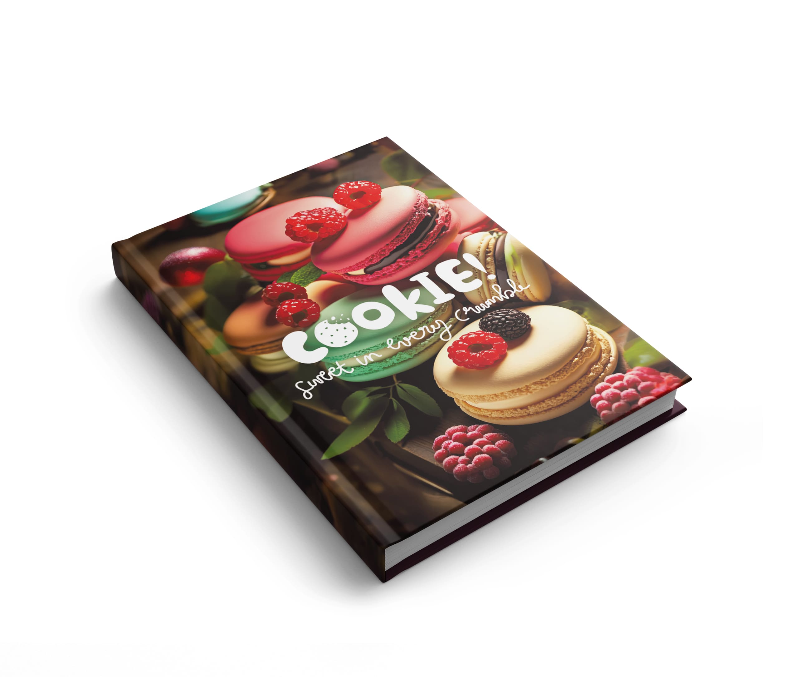 Блокнот АРКУШ А6, клітинка, 160 арк, лам. тв, 1В3387, Макаруни, 1/10