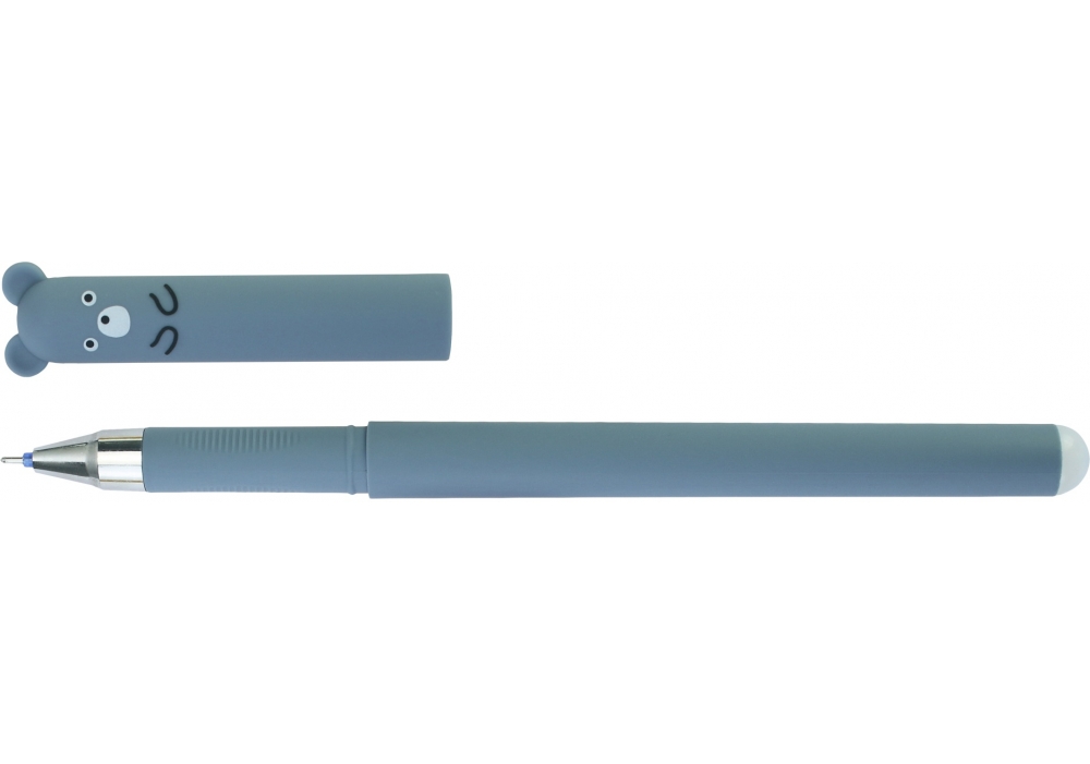 Ручка гелева синя "пиши-стирай" BEAR CF11969-04