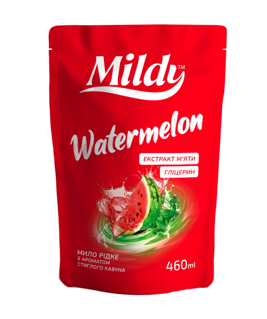 Mildy Рідке мило Watermelon 460 мл (дой пак)