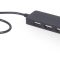 Концентратор USB 3.0 Type-С Gembird UHB-CM-U2P4-01, 4 порти USB 2.0, пластик, чорний