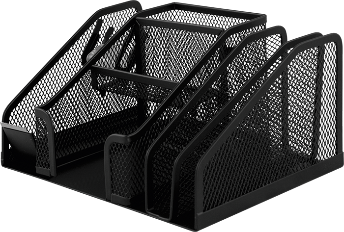 Прибор настільний 210x150x100мм, металевий, чорний BM.6241-01