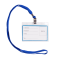 Бейдж горизонтальний зі шнурком BuroMax, BM.5411