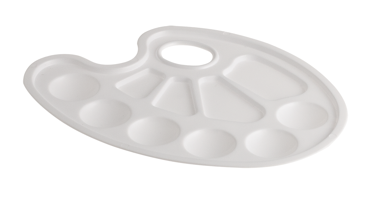 Палітра для малювання, білий, KIDS Line  ZB.6920-12