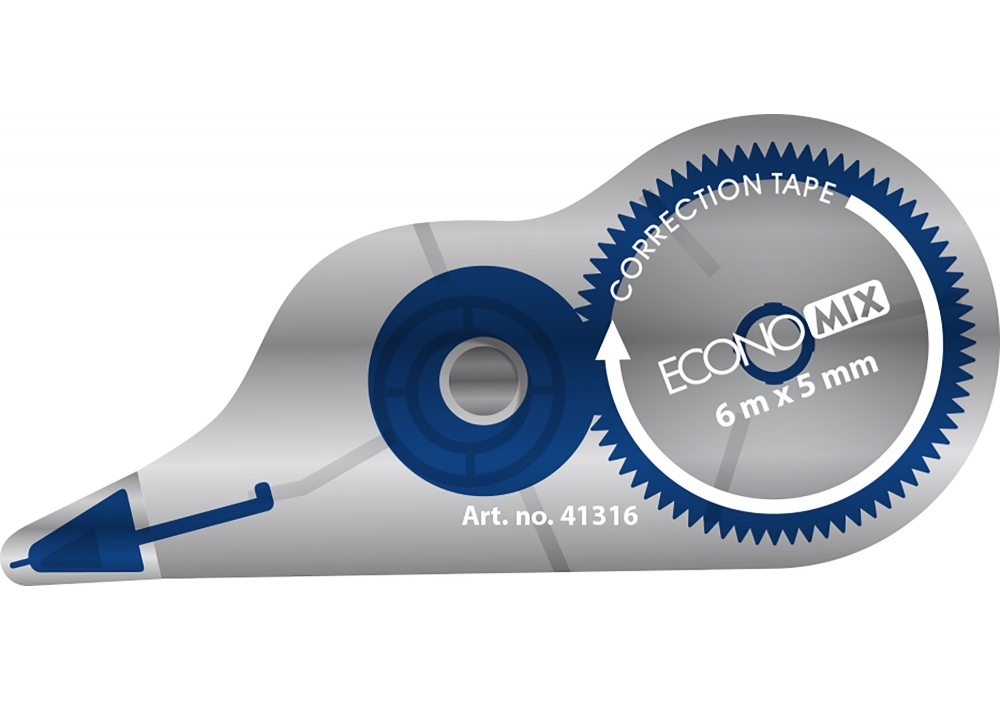 Коректор-стрічковий Economix E41316, 5мм*6м