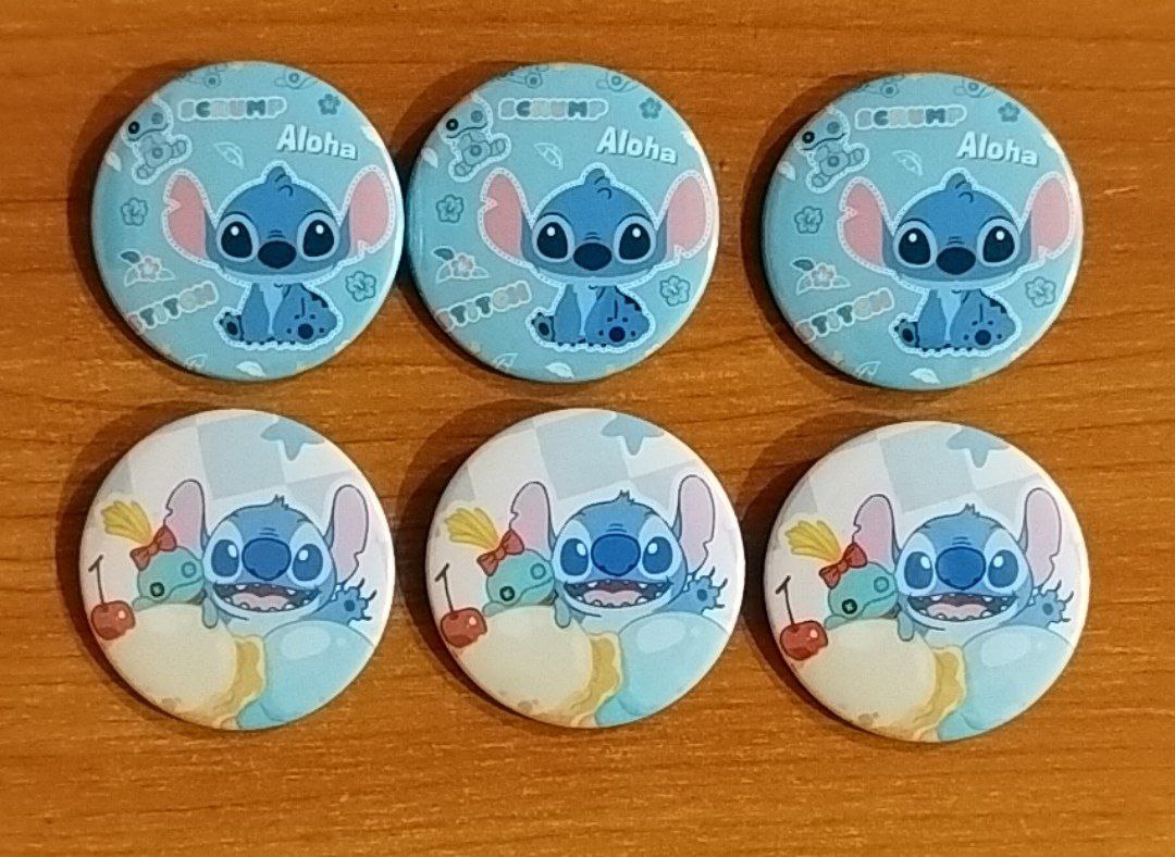 Значок Стіч з мультсеріалу Ліло і Стіч / Lilo & Stitch. 44мм