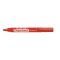 Маркер 2,5 мм Centropen Flipchart красный, 8550/02