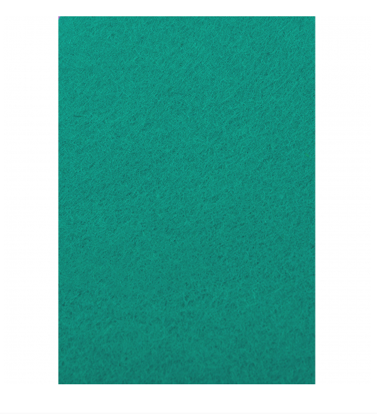 Фетр Santi м'який, аквамарин, 21*30см 1 аркуш 741874