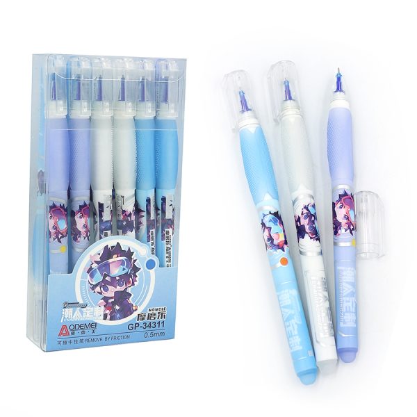 Ручка стир. Aodemei "Boy" 0,5мм, син. GP-34311