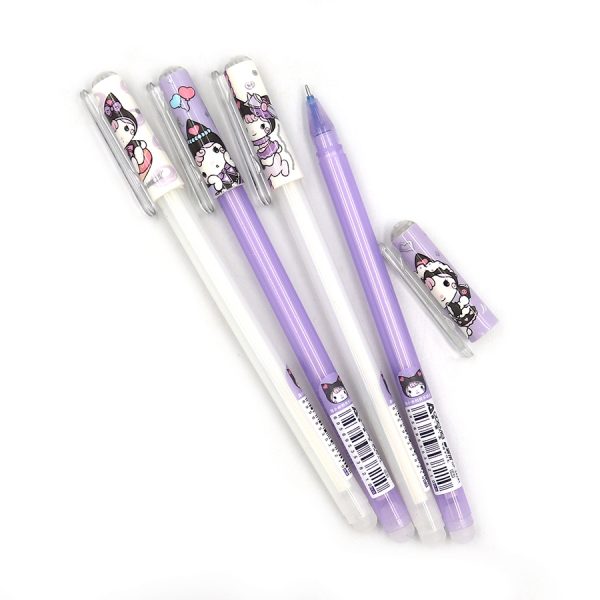 Ручка гелева пиши-стирай дитяча  Aodemei "Happy day" 0,5мм, синя