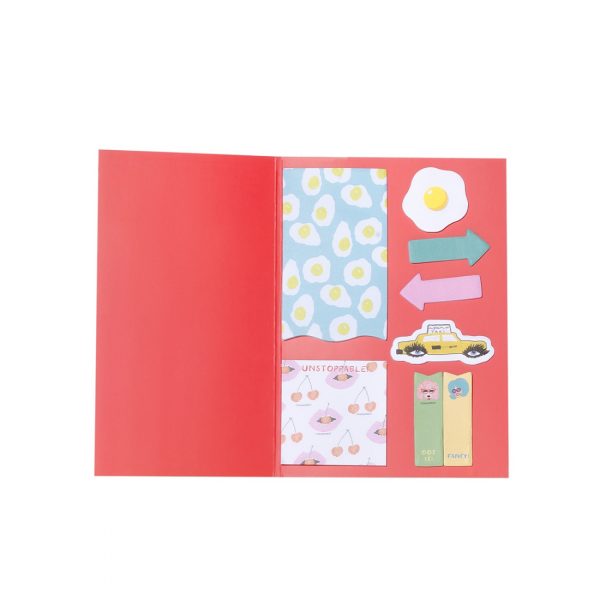 Папір з липким шаром YES "Fancy", в наборі, 8x20 аркушів 170279