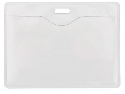 Бейдж горизонтальний OPTIMA, PVC, 95*58 мм