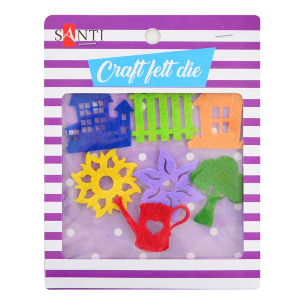 Набір фігур з фетру "Затишний дім", 7 фігур. 741644