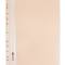 Папка-швидкозшивач А4 Economix з перфорацією, фактура "глянець", персикова E31510-86