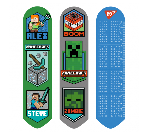 Закладка 2D Yes Minecraft Heroes 708129