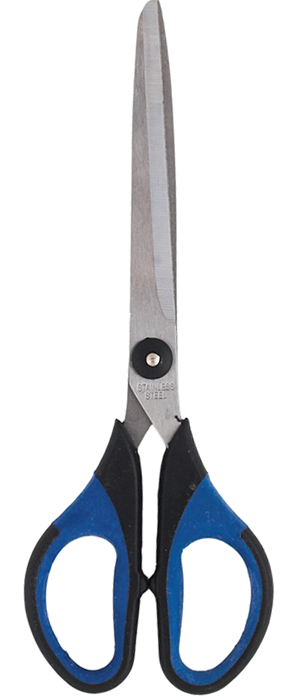 Ножиці 18см BM.4513 з гумовими вставками