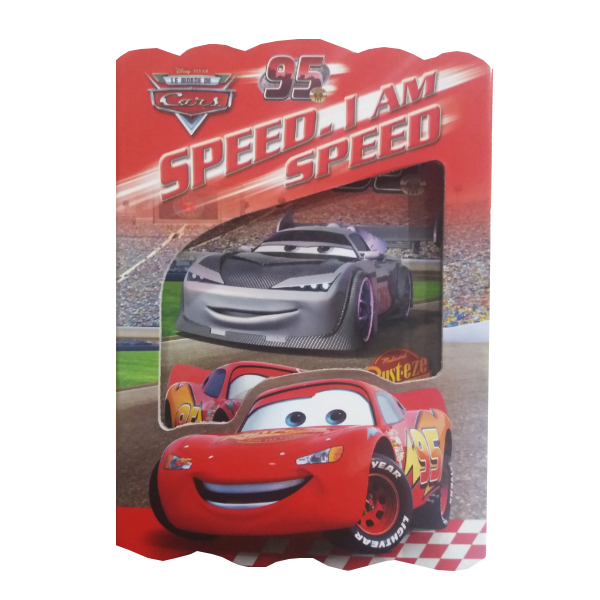 Блокнот у коробці А6 Мультяшки KIDIS Car, JQ110-5