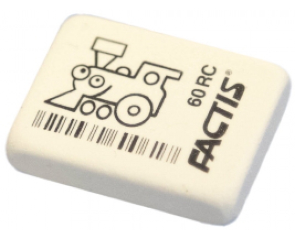 Гумка FACTIS CNF60RC  прямокутна біла