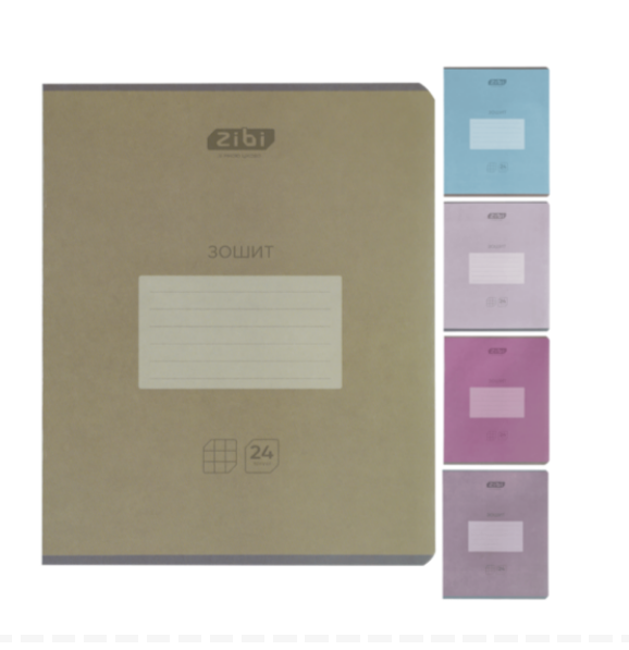 Зошит учнівський шкільний MONOCHROME, 24арк., клітинка, асорті ZB25.1773K