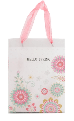 Пакет пластиковий подарунковий 25х19см, Hello Spring 02 8503-09-A