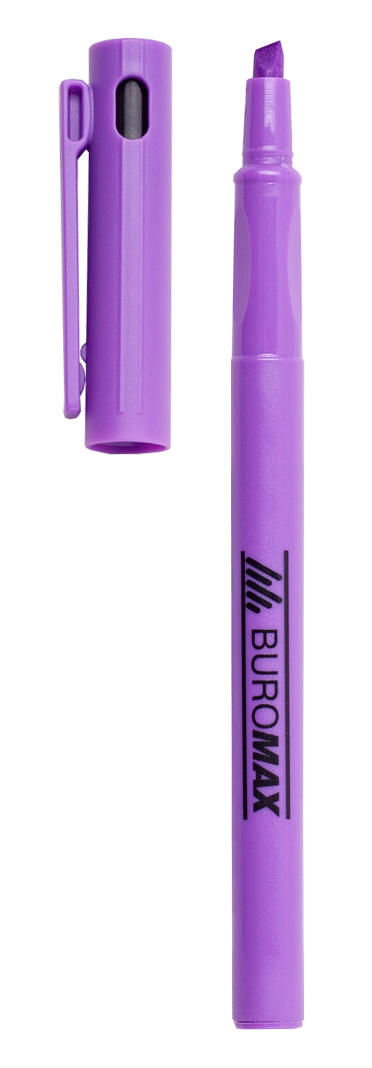 Маркер текстовый Buromax фиолетовый, BM.8907-07