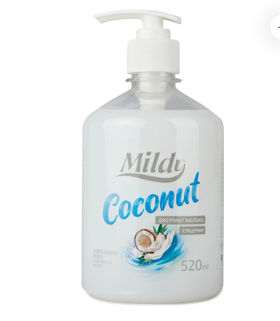 Mildy Крем-мило рідке Coconut Milk 520 мл MIL0104005D