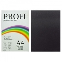 Папір кольоровий PROFI А4/80г 1 арк   Intense Black №401 (чорний)