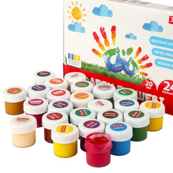 Фарби гуашеві 1Вересня  230399 Classic 24 кол. 20 мл