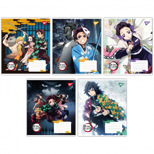 Зошит 18арк клітинка YES 767245  Demon slayer. Power