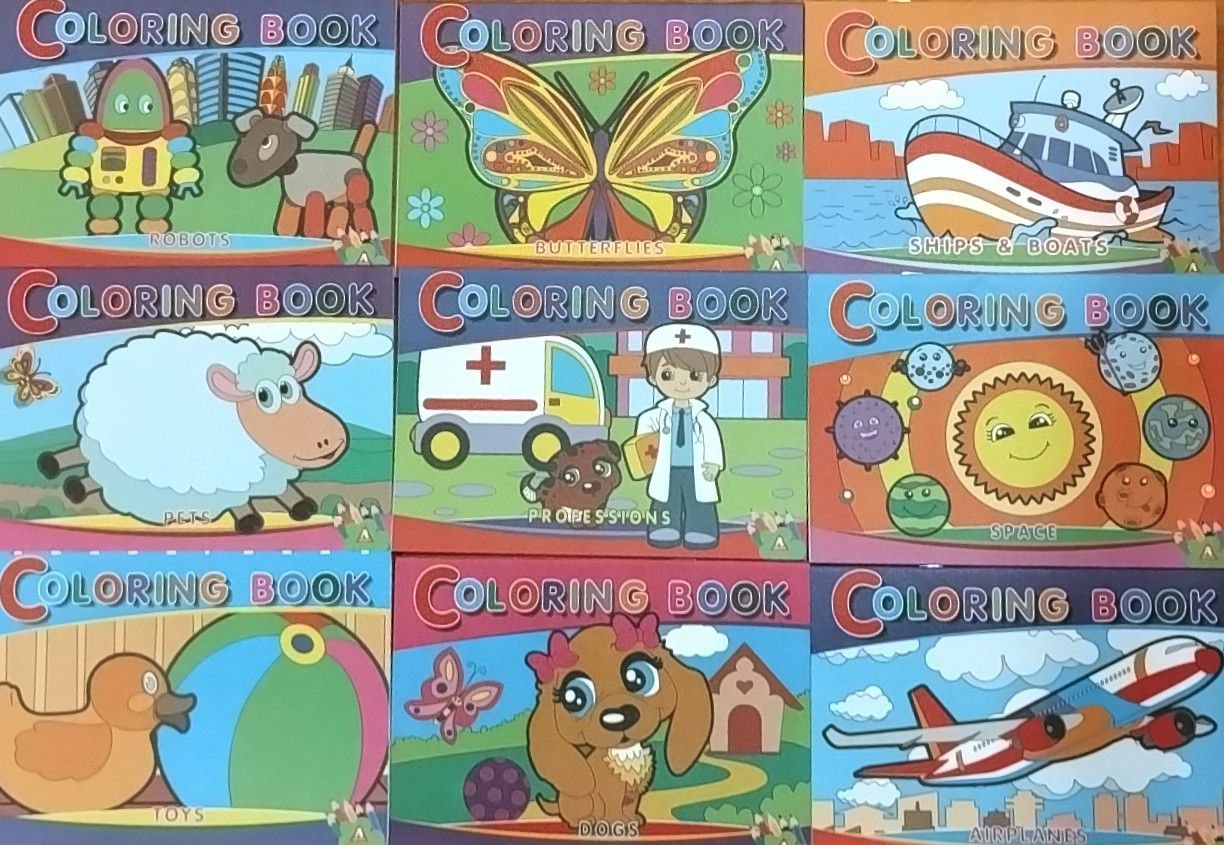 Розмальовка А5 16 сторінок