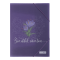 Папка на гумках, А4, матовий непрозорий пластик, ARABESKI, фіолетовий BM.3969-07