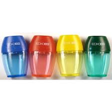 Чинка пластикова з контейнером, Ecomomix Е40604