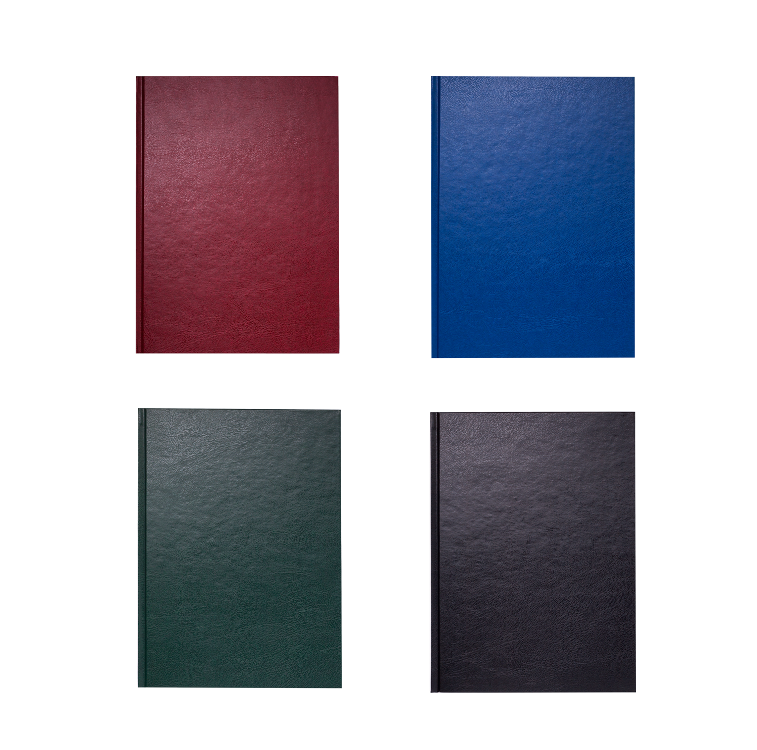 Книга обліку 96арк клітинка, бумвініл, офсет (тверда обкладинка), А4, асорті BM.2402