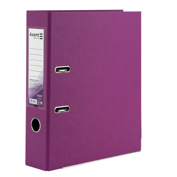 Реєстратор двостороння 7,5 cм, зібрана, бузкова