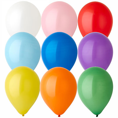 Кульки повітряні 10' пастель Gemar асорті (25 см) 1 шт 02842