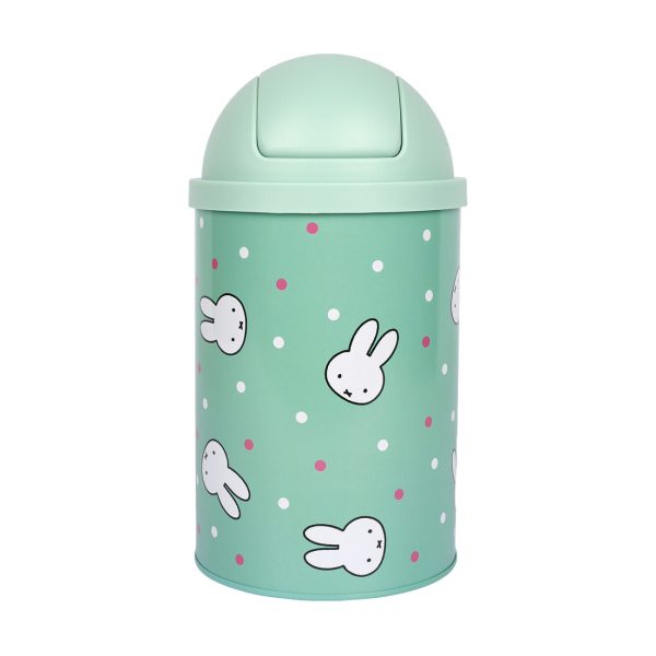 Настільний контейнер для сміття Yes “Miffy” металевий, 10*18см