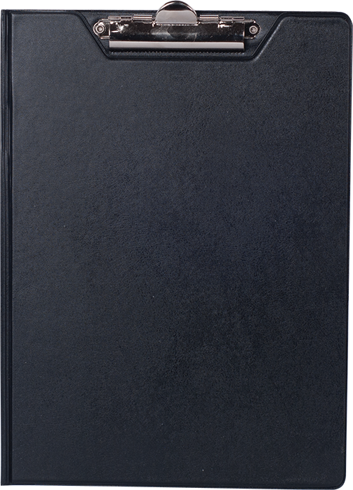 Кліпборд-папка А4, PVC, чорний, BM.3415-01