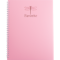 Зошит для нотаток FAVOURITE, PASTEL, А4, 80 арк., клітинка, пластикова обкладинка, рожевий