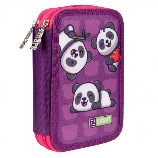 Пенал твердий Smart подвійний 533274 HP-01 Hi, panda!