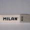 Гумка Milan біло-сіра 8030