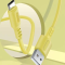 Кабель USB AM - Type-C, 1 м, Yellow, ColorWay, 2.4A (CW-CBUC043-Y)