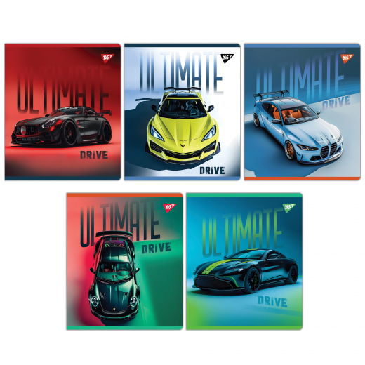 Зошит YES Ultimate drive 24 аркушів лінія