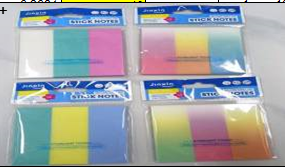 Стікери для нотаток "Pearl" 3шт.*50 аркушів mix