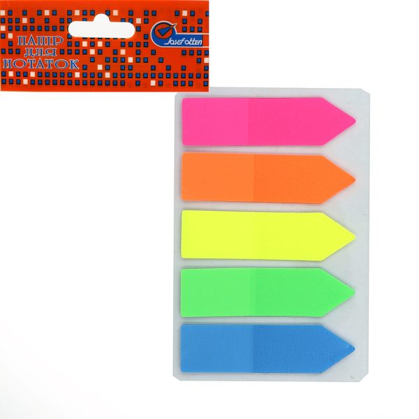 Закладки J.Otten 5кол. "Sticks" 45*12мм