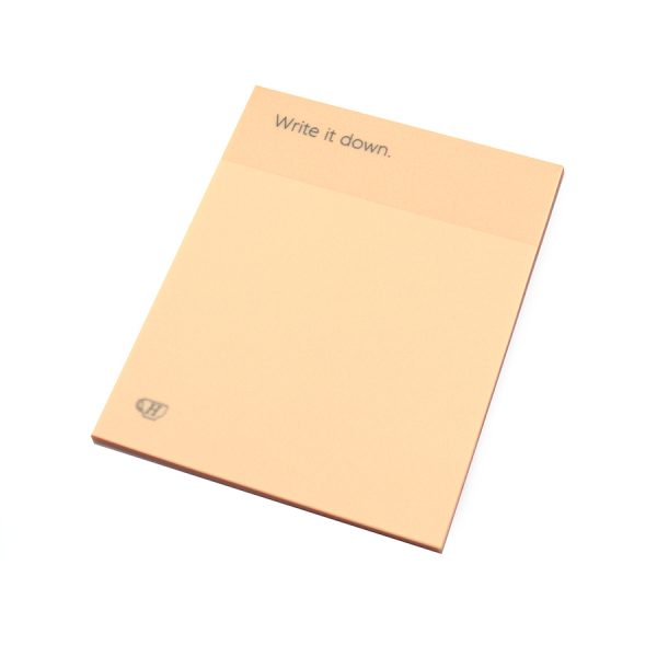 Папір для нотаток прозорий PET "coffee" 50 аркушів  95мм*70мм