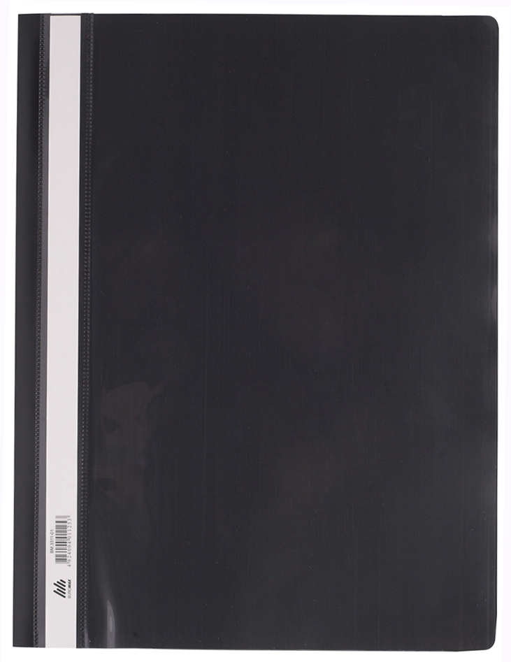 Швидкозшивач пластиковий А4 Buromax PP, чорний без перфорації BM.3311-01