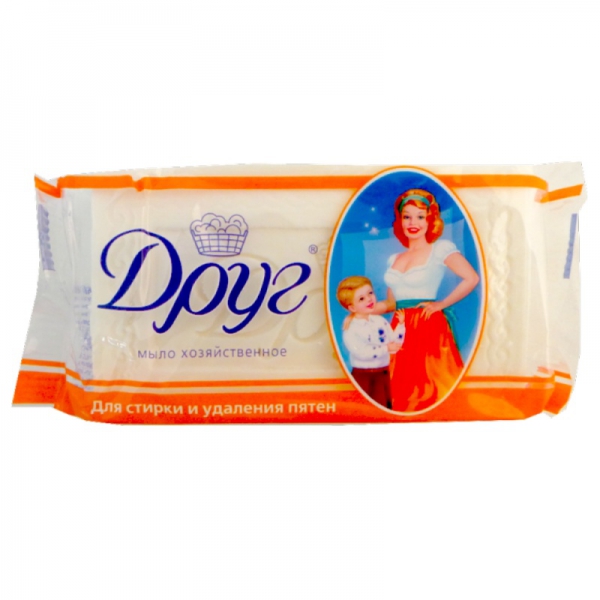 Мило господарське 125 гр Друг для видалення плям